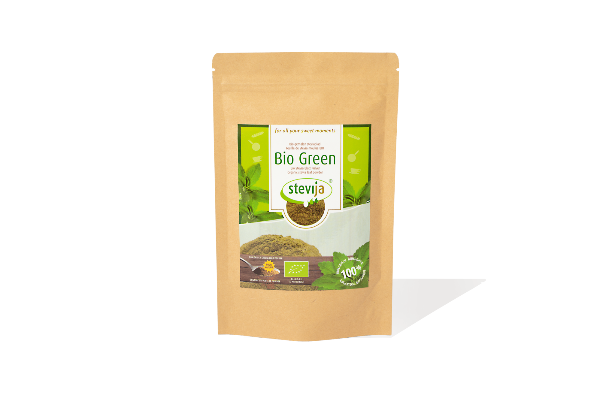 Gemalen Steviablad 100gr