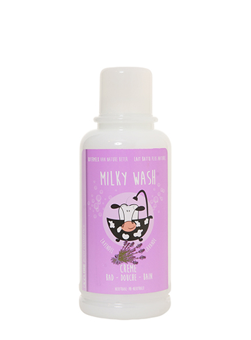 Bad- & Douchecrème Milky Wash Botermelk 1000ml Lavendel