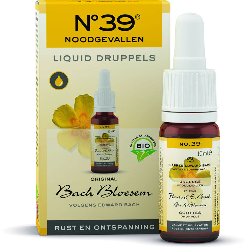 N°39 Noodgevallen Druppels 10ml BIO