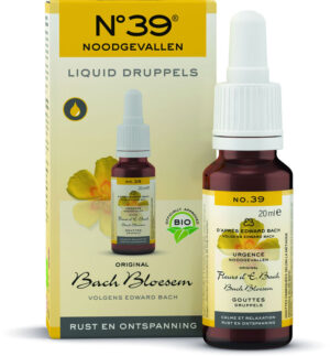 N°39 Noodgevallen Druppels 20ml BIO