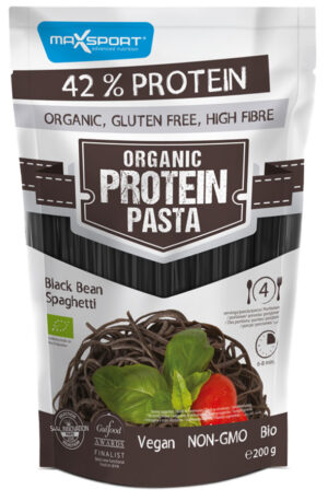 Maxsport Organic Protein Pasta - Black Bean Spaghetti