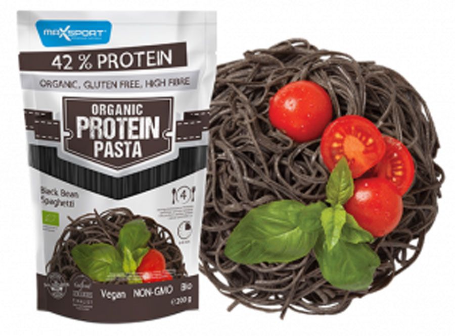 Maxsport Organic Protein Pasta - Black Bean Spaghetti