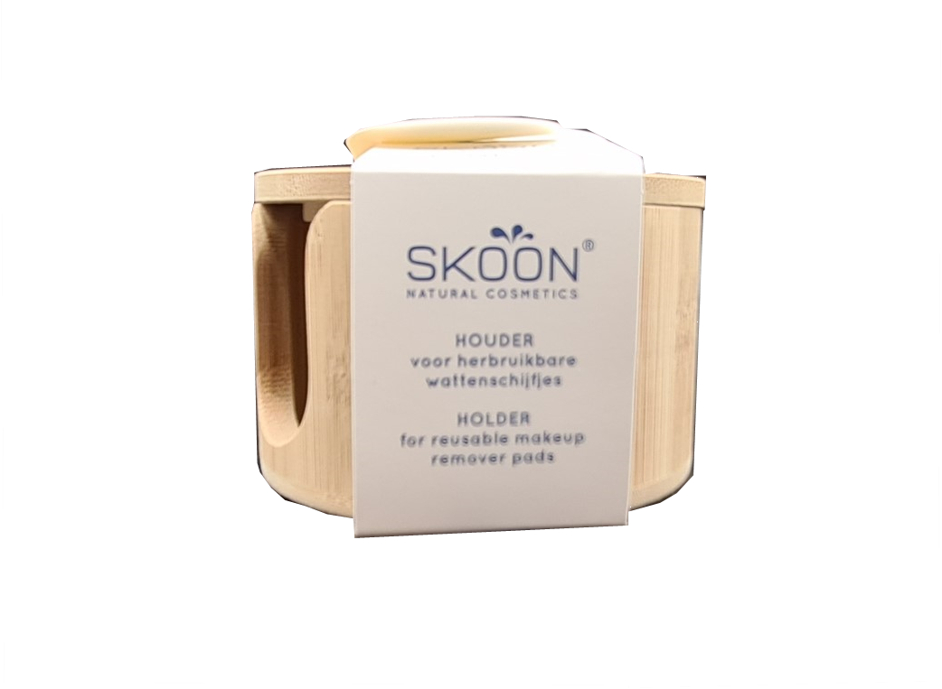 Skoon Bamboe Face pad houder (accessoire) - Afbeelding 2