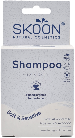 Skoon Solid Bar Shampoo Soft & Sensitive (Hypoallergeen)